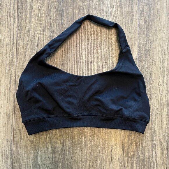 Contour Halter Top- Black - Picture 1 of 2